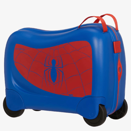 maleta con dibujo del hombre araña