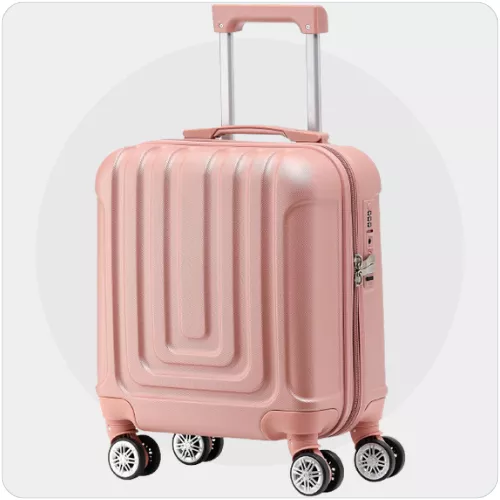 45x36x20 maleta Flight Knight rosa