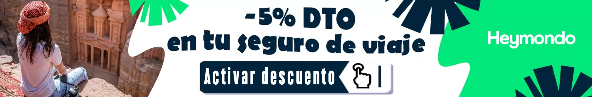 Heymondo Banner Descuento 5%